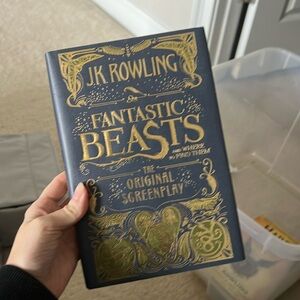 Hard Cover screenplay of Fantastic Beasts and Where To Find Them